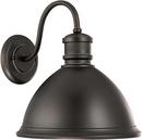 Capital Lighting Old Bronze 14-1/2 in. 75W 1-Light Outdoor Wall Fixture 