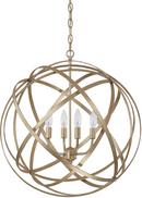 Capital Lighting Winter Gold 60W 4-Light Candelabra E-12 Incandescent Pendant 