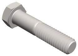 1 x 3/8 in. Hex Head Cap Screw 25 Pack