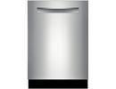 24 in. Flush Handle Dishwasher in Stainless Steel 120V
