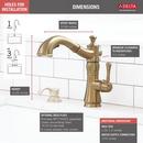 Delta Faucet Champagne Bronze Single Handle Pull Out Kitchen Faucet 