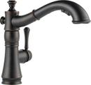 Delta Faucet Venetian&reg; Bronze Single Handle Pull Out Kitchen Faucet 