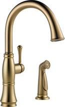 Single Handle Kitchen Faucet in Brilliance® Champagne Bronze