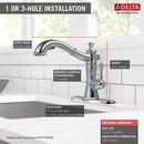 Delta Faucet Arctic Stainless Single Handle Pull Out Kitchen Faucet 