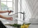 Delta Faucet Chrome Single Handle Pull Out Kitchen Faucet 
