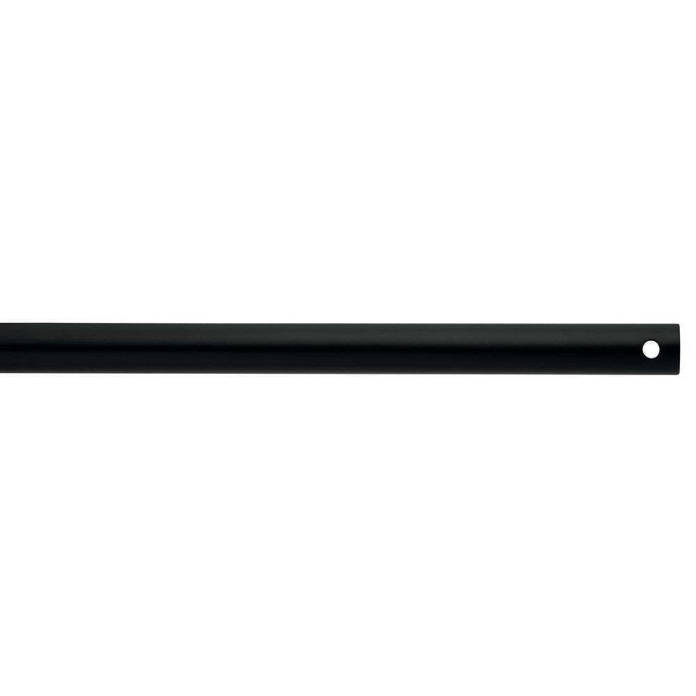 Kichler Lighting Satin Black 18 in. Fan Down Rod 