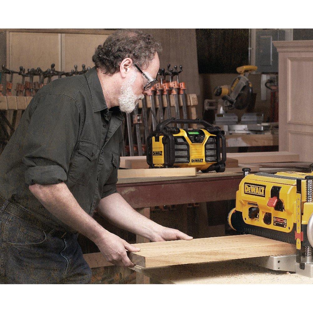 DEWALT Yellow Worksite Charger Radio 