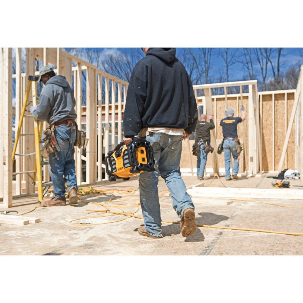 DEWALT Yellow Worksite Charger Radio 