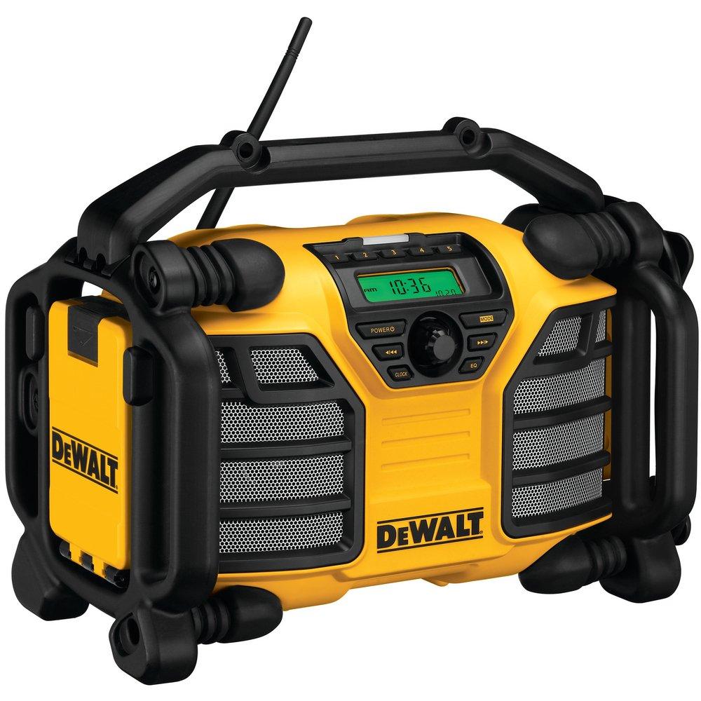 DEWALT Yellow Worksite Charger Radio 