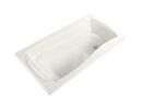 KOHLER White 60 x 36 in. Drop-In Bathtub with Reversible Drain 