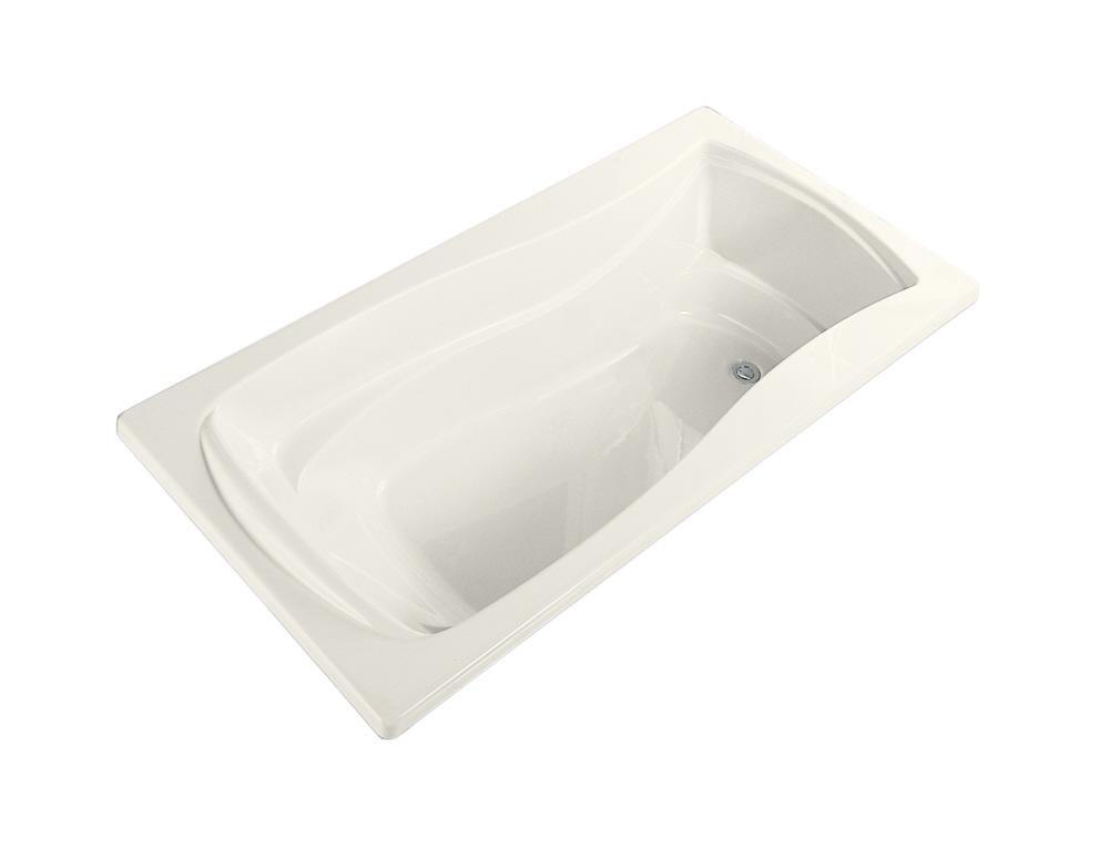KOHLER Biscuit 60 x 36 in. Drop-In Bathtub with Reversible Drain 