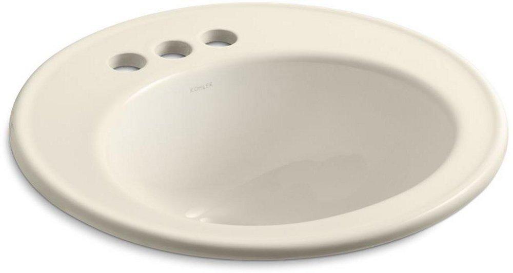 KOHLER Almond Drop-in Basin 