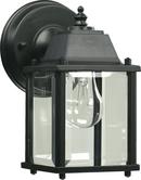 Quorum International Black 8-1/2 x 4-1/2 in. 60W 1-Light Outdoor Wall Lantern 