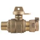 Ford Meter Box MIPT x Pack Joint Brass Ball Valve Curb Stop 