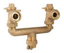1 x 5/8 x 5/8 in. Pack Joint x Meter Swivel Water Service Brass U Branch Assembly