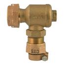 1/2 x 3/4 in. Meter Swivel x Pack Joint Brass Single Angle Check Valve