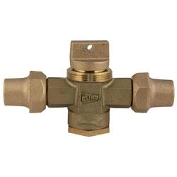 3/4 in. Flared Brass Curb Stop