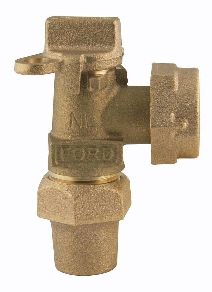 Ford Meter Box Flared x Meter Swivel Meter Valve and Service Valve 