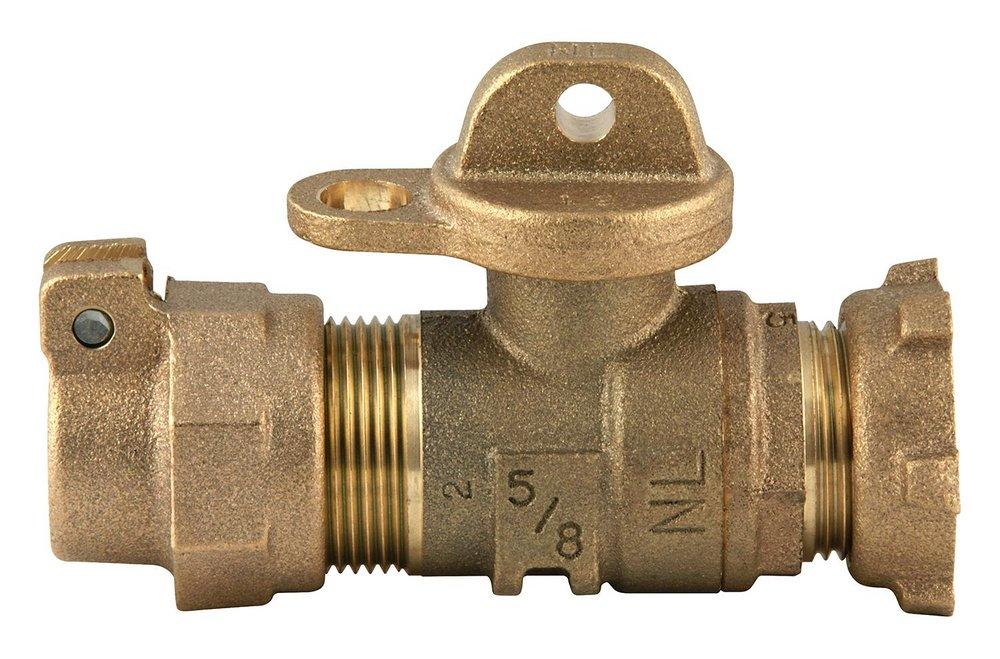 Ford Meter Box 300 psi Pack Joint x Meter Yoke Ball Valve 