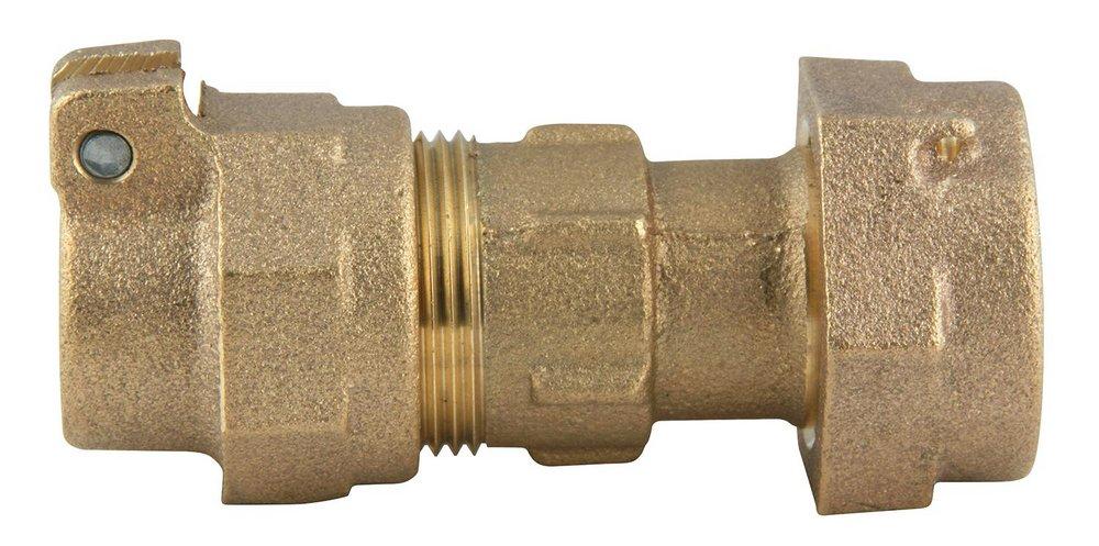 Ford Meter Box Meter Swivel x PVC Pack Joint Brass Coupling 