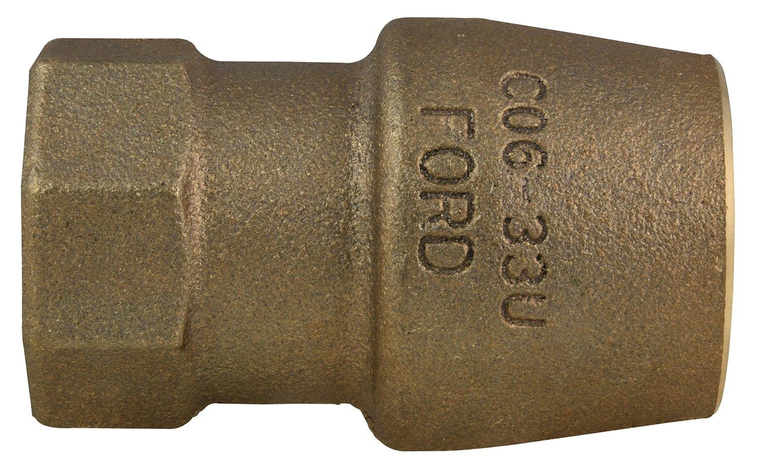 Ford Meter Box PEP x Meter Brass Coupling 