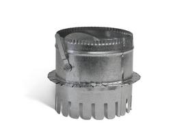 6 in. Galvanized Steel Starting Collar in Round Duct