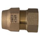 1-1/4 in. Female Threaded x CTS Grip Joint Water Service Brass Coupling