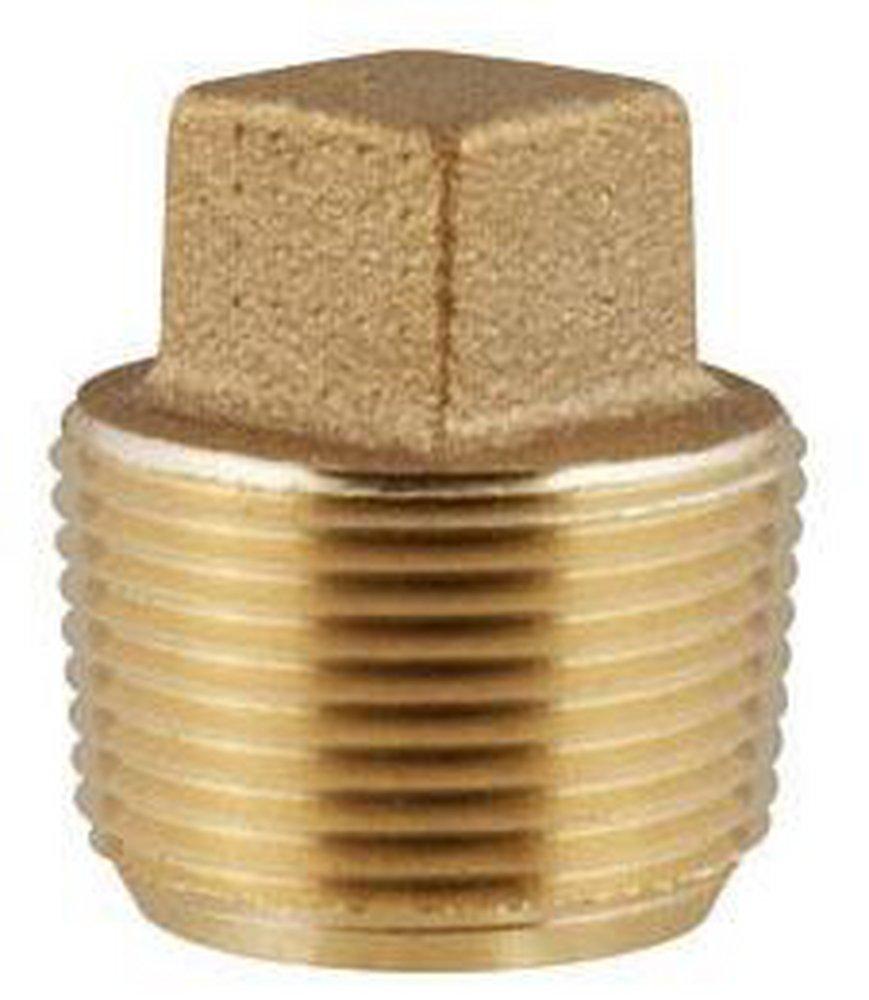 Ford Meter Box CC Taper Threaded Brass Corporation Stop Plug 
