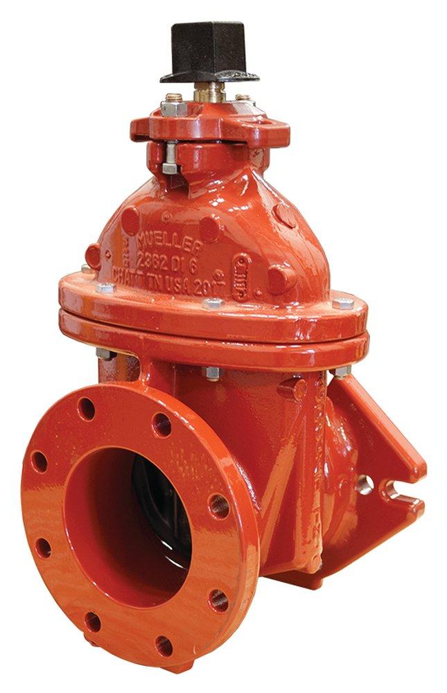 Matco-Norca Mechanical Joint x Flange Cast Iron-Stainless Steel NRS Resilient Wedge Gate Valve 