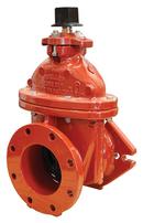 4 in. Mechanical Joint x Flange Cast Iron-Stainless Steel NRS Resilient Wedge Gate Valve