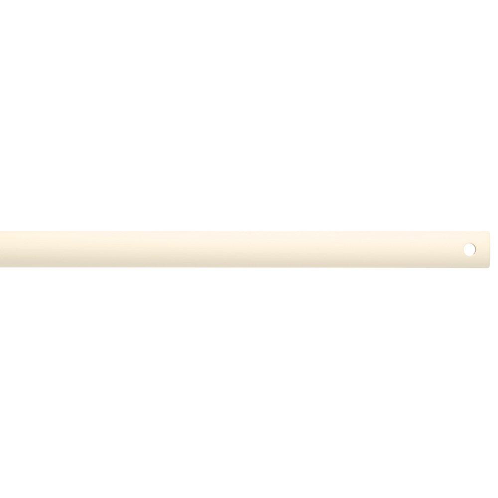 Kichler Lighting Satin Natural White 48 in. Fan Down Rod 