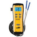 Dual In-Duct Wireless Psychrometer in Yellow