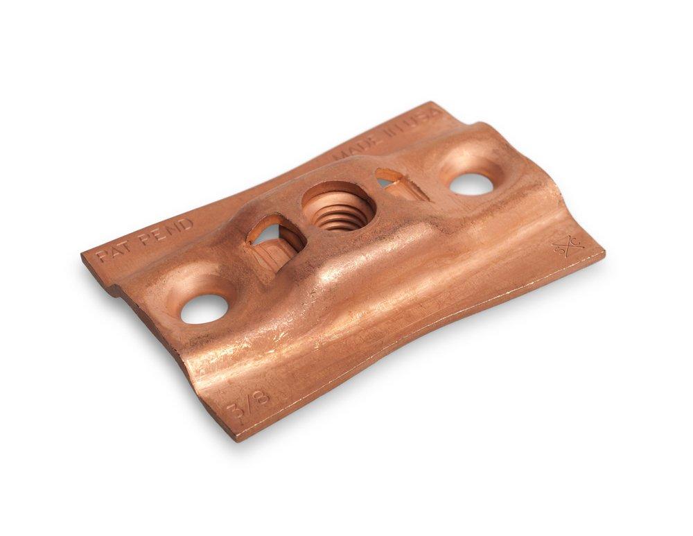 Sioux Chief 3/8 in. Steel Connector Plate Beam Clamp 