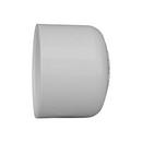 White PVC Schedule 40 Cap 