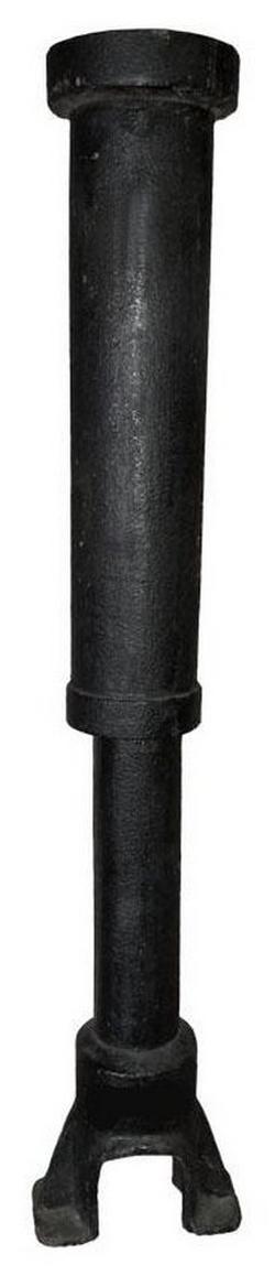 42 in. Cast Iron Curb Box with Lid for Water