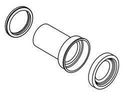 Outlet Pipe System for K-6284-NA