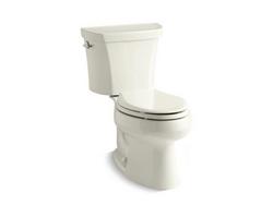 1.6 gpf Elongated Two Piece Toilet in Biscuit
