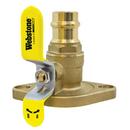 3/4 in. Forged Brass and Steel Uni-flange Ball Valve with Detachable Rotating Flange