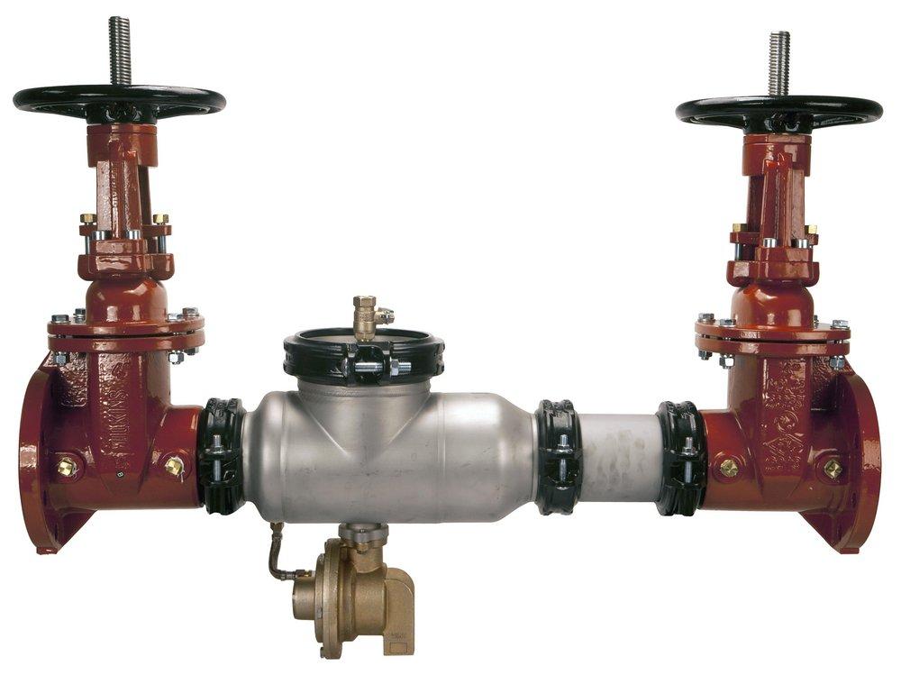 Zurn Wilkins 304L Stainless Steel Flanged 350 psi Backflow Preventer 