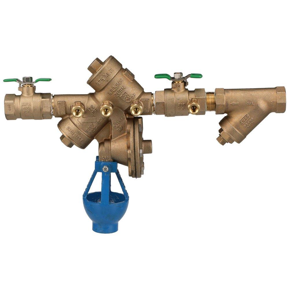 Zurn Wilkins Cast Bronze Cast Bronze FNPT 175 psi Backflow Preventer 