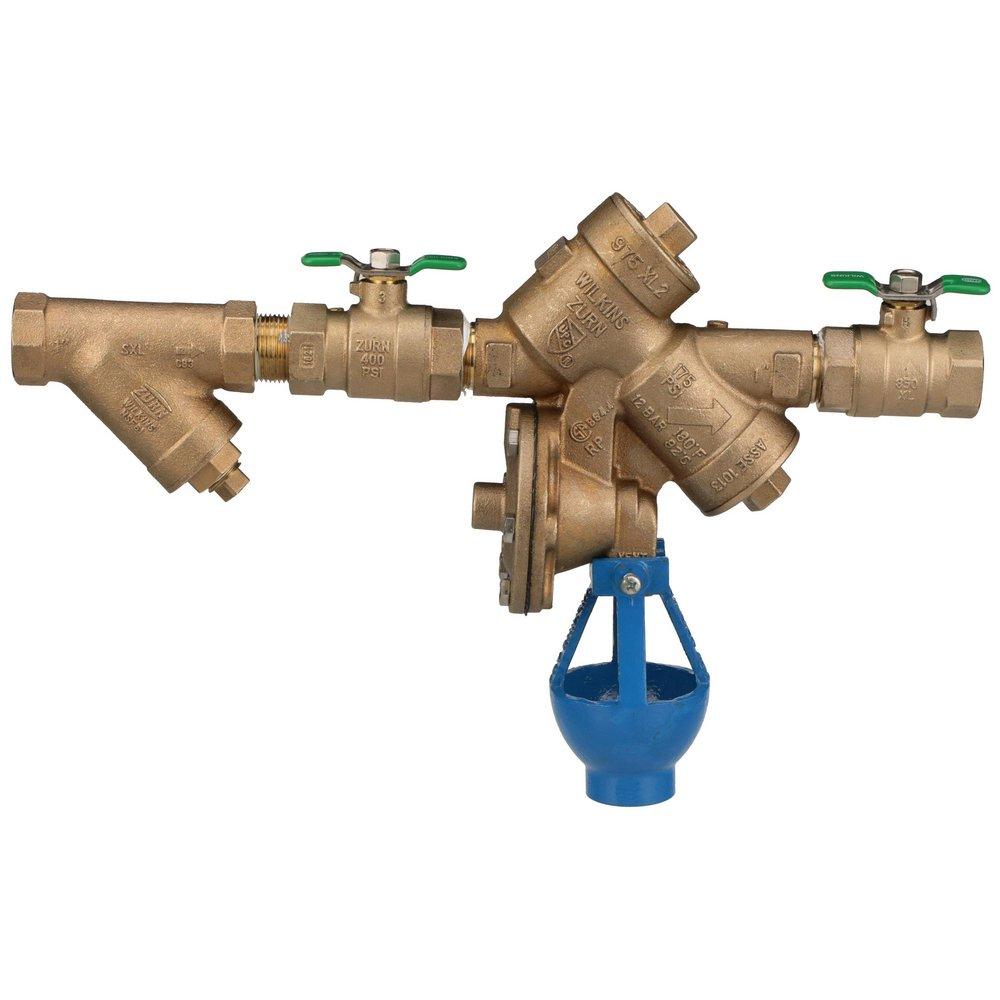 Zurn Wilkins Cast Bronze Cast Bronze FNPT 175 psi Backflow Preventer 