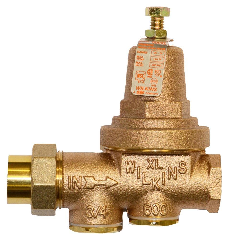 Zurn Wilkins Cast Bronze FNPT Union x FNPT Pressure Reducing Valve 