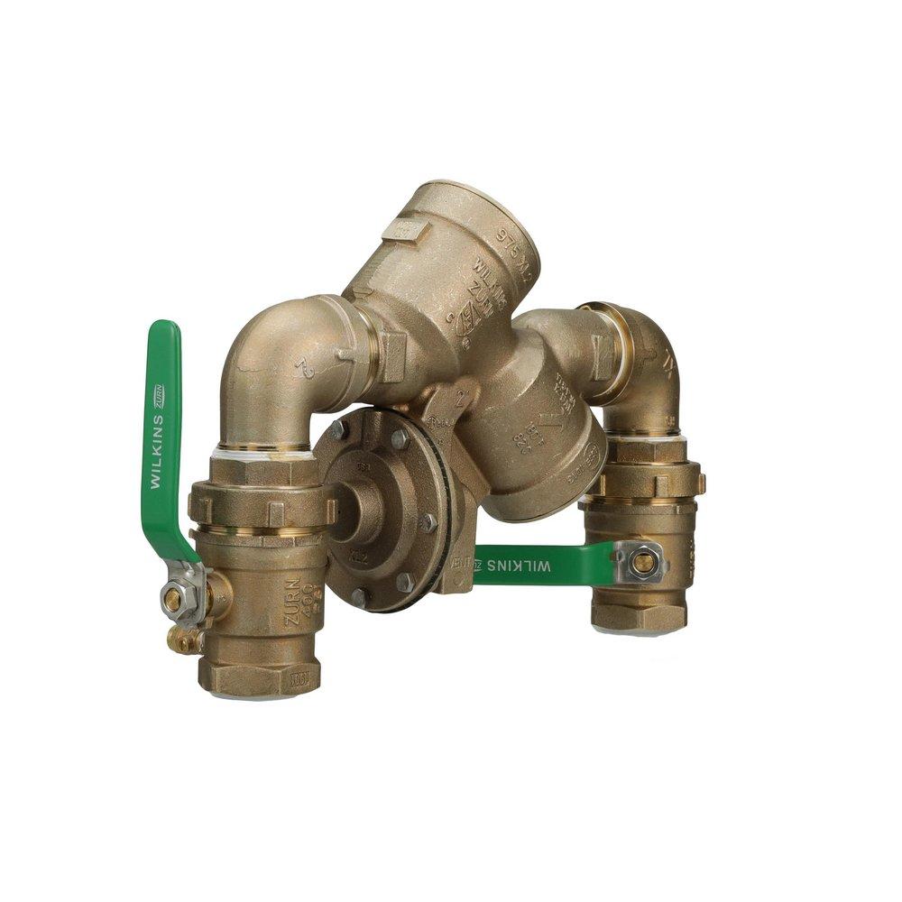 Zurn Wilkins Cast Bronze Cast Bronze Threaded 175 psi Backflow Preventer 