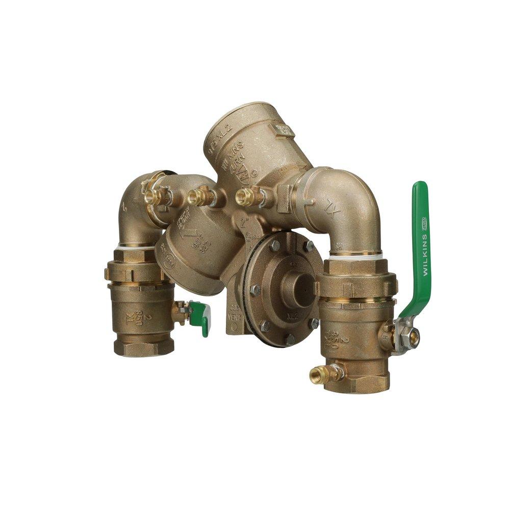 Zurn Wilkins Cast Bronze Cast Bronze Threaded 175 psi Backflow Preventer 