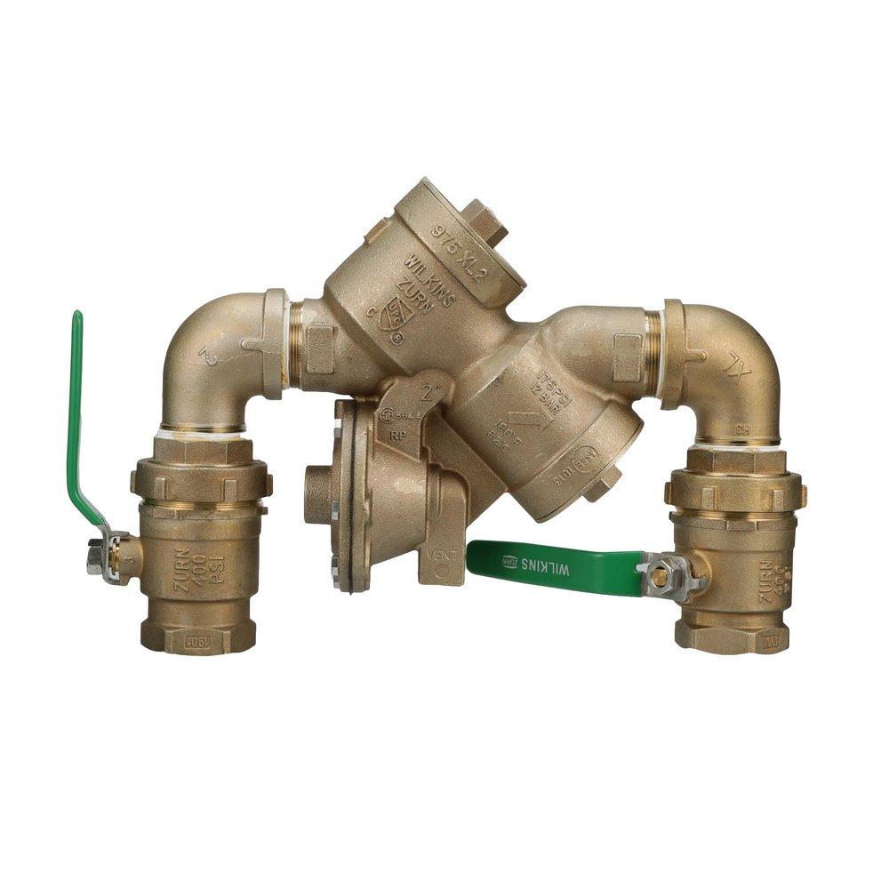 Zurn Wilkins Cast Bronze Cast Bronze Threaded 175 psi Backflow Preventer 