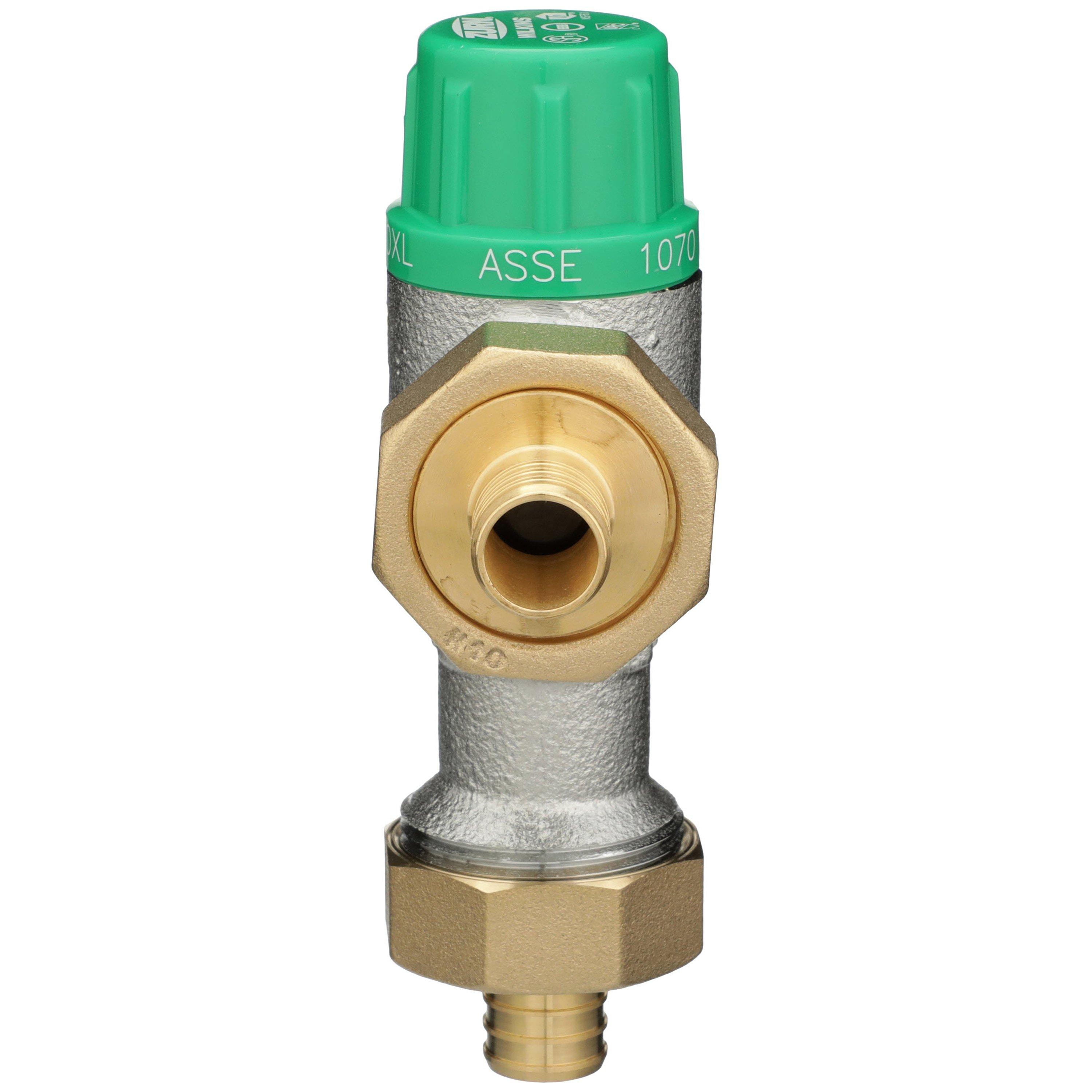 Zurn Wilkins Brushed Nickel Barbed Mixing Valve 