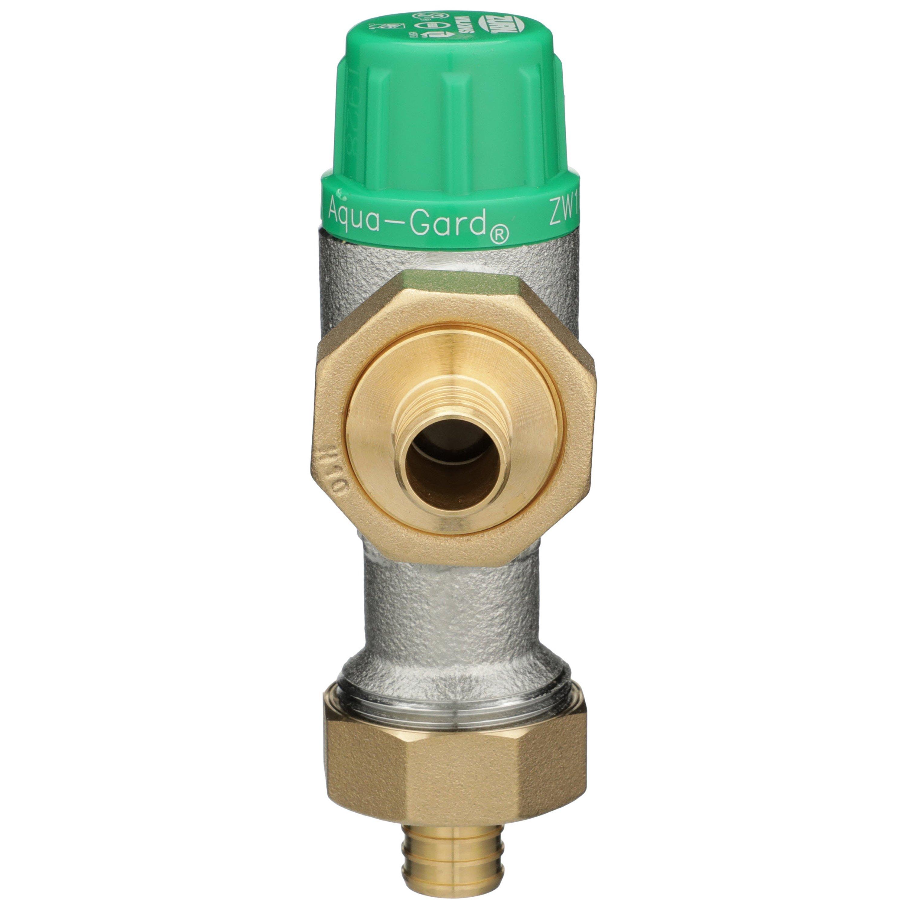 Zurn Wilkins Brushed Nickel Barbed Mixing Valve 