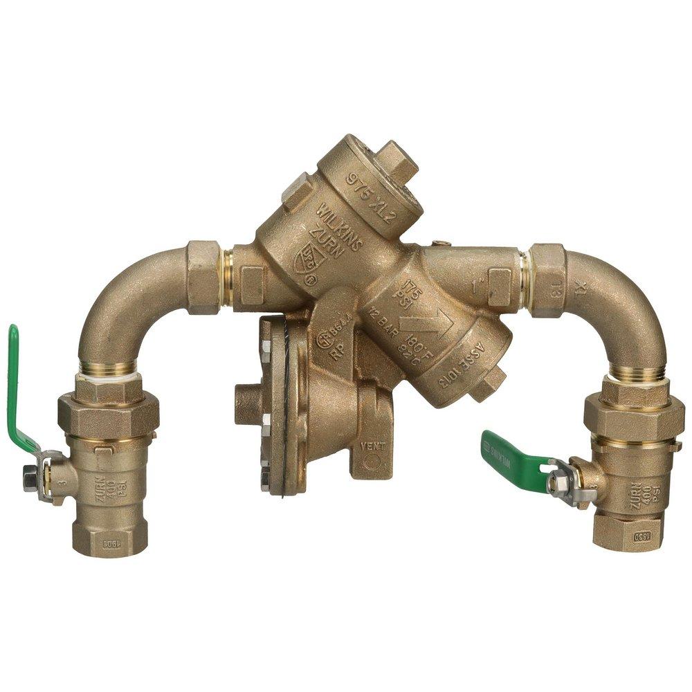 Zurn Wilkins Cast Bronze Cast Bronze Threaded 175 psi Backflow Preventer 