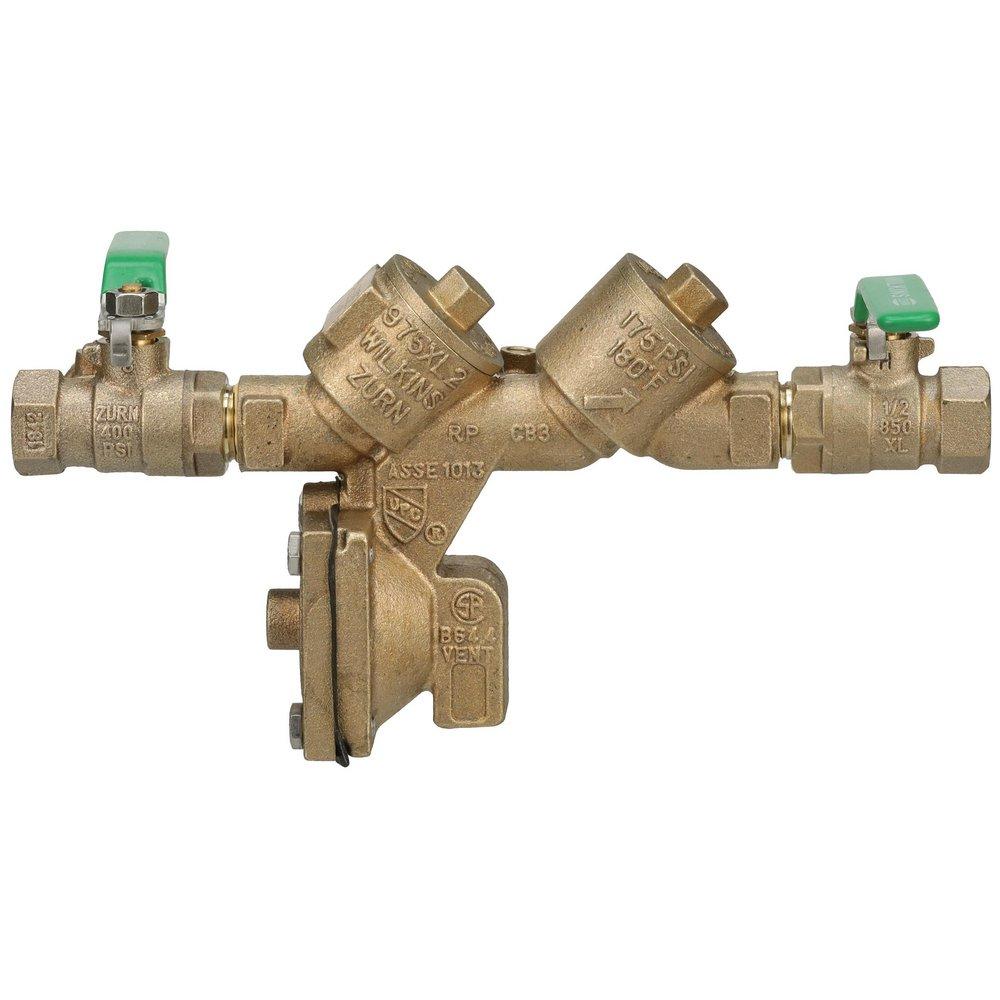 Zurn Wilkins Cast Bronze Cast Bronze FNPT 175 psi Backflow Preventer 