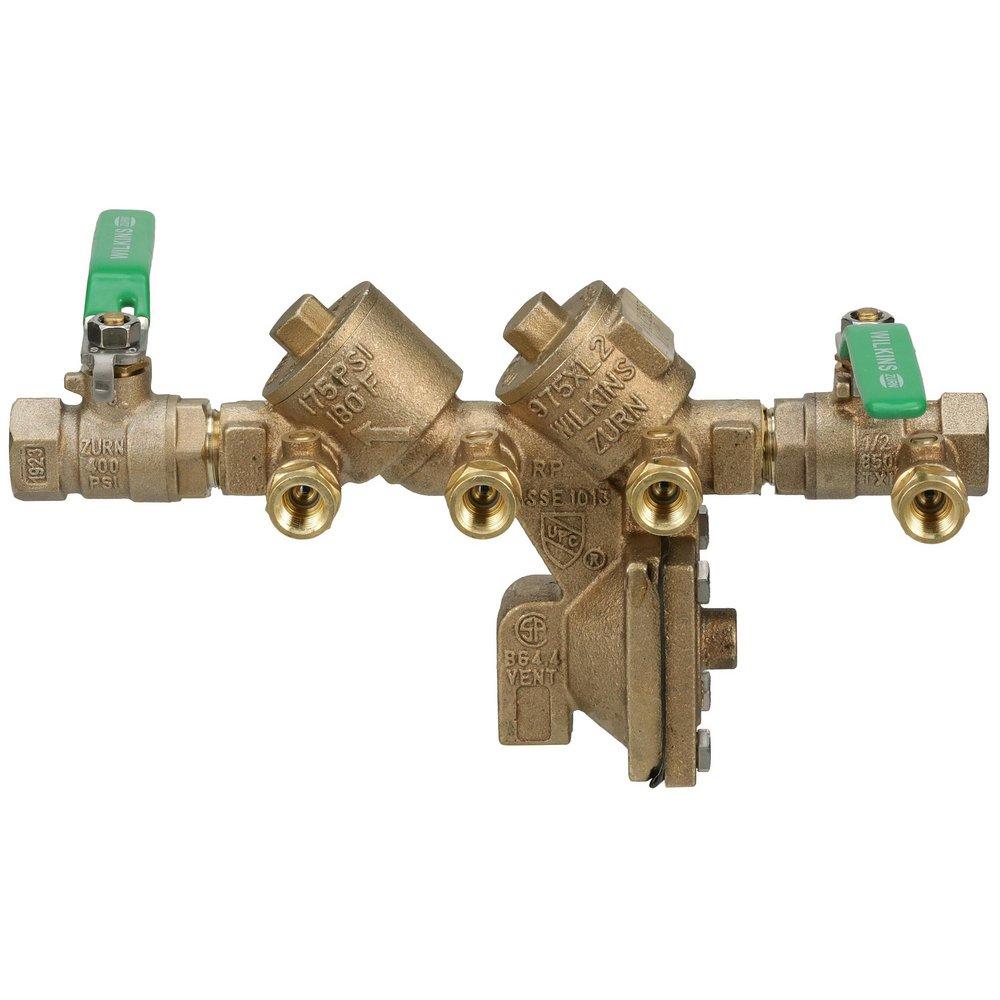 Zurn Wilkins Cast Bronze Cast Bronze FNPT 175 psi Backflow Preventer 